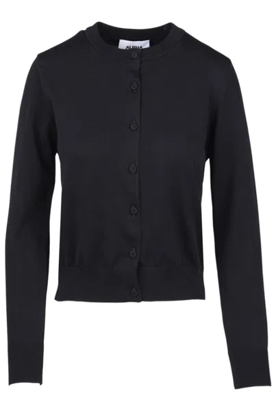 Alpha Studio - Cardigan - 471107 - Black In Nero
