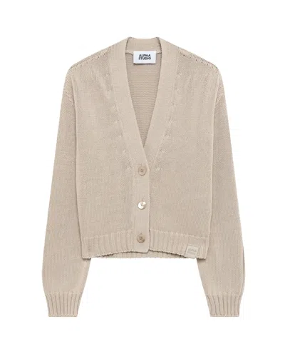 Alpha Studio Corda Sweater - Women's Stylish Knitwear For Season P26 In Multi