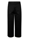 Alpha Studio Cotton-blend Trousers In Black