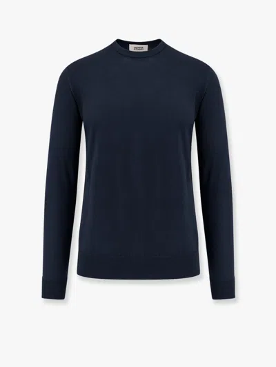 Alpha Studio Cotton Crepe Sweater