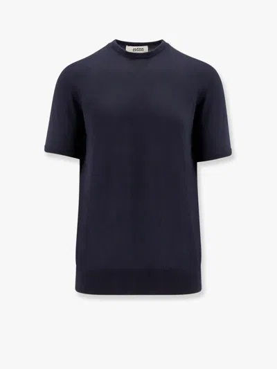 Alpha Studio Cotton Crepe T-shirt