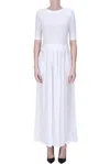 ALPHA STUDIO COTTON LONG DRESS