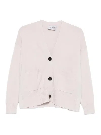 ALPHA STUDIO WOOL AND CASHMERE BLEND CARDIGAN