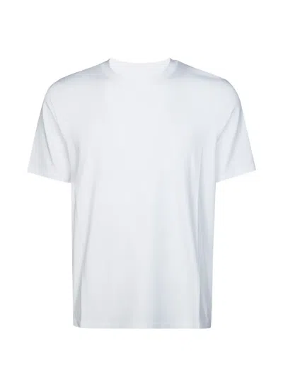 Alpha Studio Crew-neck T-shirt In White