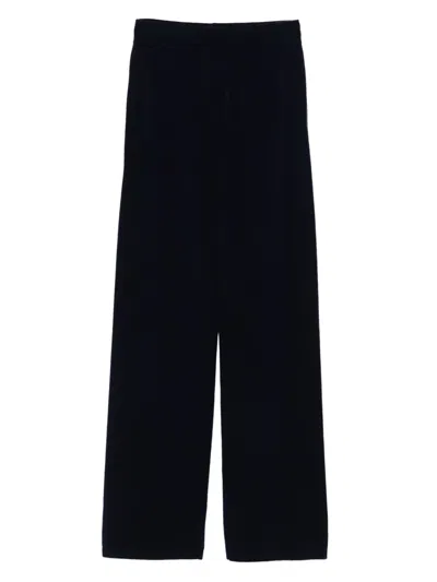 Alpha Studio Drawstring Trousers In Blue