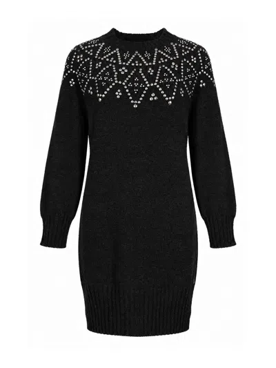 Alpha Studio Dress In Black
