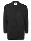 Alpha Studio Giacca Fluida In Black