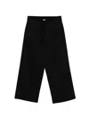 Alpha Studio Pantalone Garconne Tailored Nero In Black
