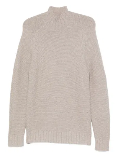ALPHA STUDIO HIGH-NECK SWEATER