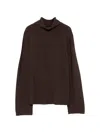 Alpha Studio High-neck Long-sleeve Sweater In Multi