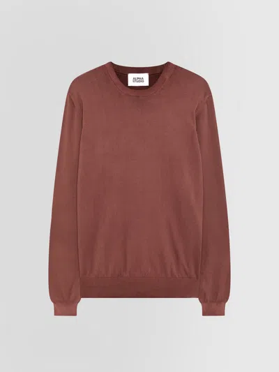 Alpha Studio Knitted Man Brown