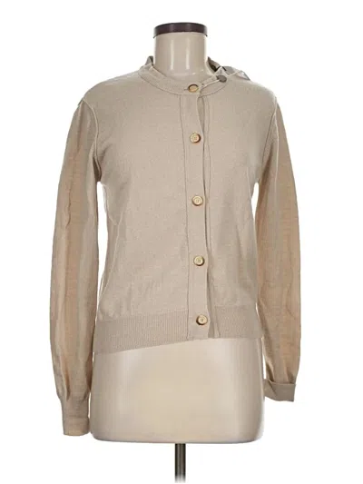 Alpha Studio Long Sleeve Top Tan Turtleneck Tops In Gray