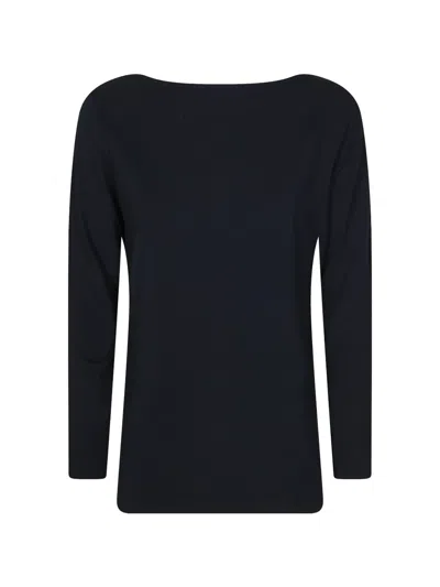 Alpha Studio Long-sleeves T-shirt In Black