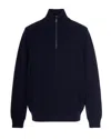Alpha Studio Lupetto In Cashmere Blu Notte In Blue