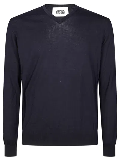 Alpha Studio Maglia Crepe Sc V