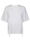 Alpha Studio Maglia Manica Corta Girocollo In White