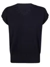 Alpha Studio Maglia Scollo V Smanicato In Blue