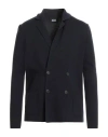 Alpha Studio Man Blazer Midnight Blue Size 42 Merino Wool
