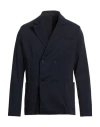Alpha Studio Man Blazer Midnight Blue Size 46 Cotton, Elastane