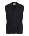 Alpha Studio Man Cardigan Black Size 46 Cotton