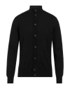 Alpha Studio Cardigans In Black
