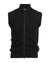 Alpha Studio Man Cardigan Black Size 48 Merino Wool