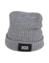 Alpha Studio Man Hat Grey Size Onesize Wool
