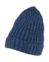 Alpha Studio Man Hat Midnight Blue Size Onesize Wool In Blue