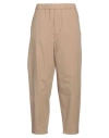 Alpha Studio Man Pants Beige Size 40 Cotton, Elastane In Brown