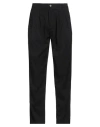 Alpha Studio Man Pants Black Size 32 Polyester, Viscose, Elastane