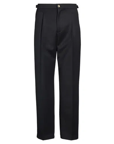Alpha Studio Man Pants Black Size 36 Polyester, Virgin Wool, Elastane