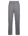 Alpha Studio Man Pants Grey Size 32 Polyester, Viscose, Elastane In Grey