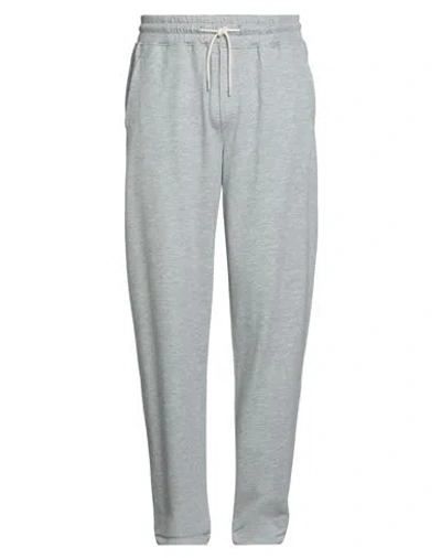 Alpha Studio Man Pants Light Grey Size 34 Cotton In Gray