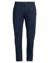 Alpha Studio Man Pants Midnight Blue Size 38 Cotton, Elastane