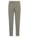 Alpha Studio Man Pants Military Green Size 38 Cotton, Viscose, Elastane