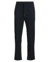 Alpha Studio Man Pants Navy Size 40 Polyester, Viscose, Elastane In Blue