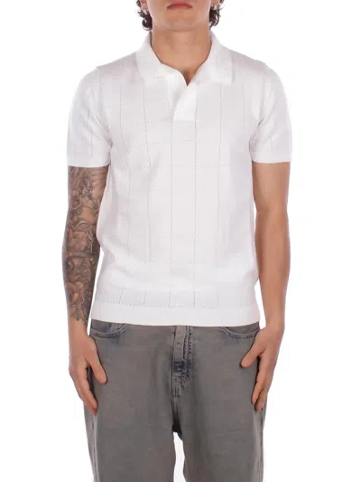 Alpha Studio Polo - Blanco In Multi