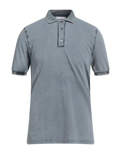Alpha Studio Polo Shirts In Blue