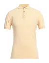Alpha Studio Polo Shirts In Yellow