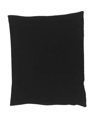 Alpha Studio Man Scarf Black Size - Merino Wool