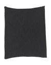 Alpha Studio Man Scarf Charcoal Size - Merino Wool