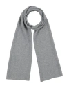 Alpha Studio Man Scarf Grey Size - Wool
