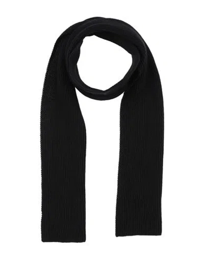 Alpha Studio Man Scarf Black Size - Merino Wool