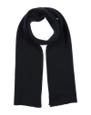Alpha Studio Man Scarf Midnight Blue Size - Merino Wool, Acrylic In Blue