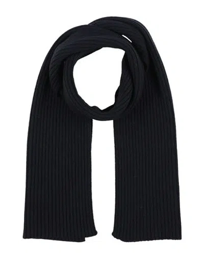 Alpha Studio Man Scarf Midnight Blue Size - Merino Wool