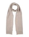 Alpha Studio Man Scarf Sand Size - Wool, Polyamide, Alpaca Wool