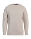 Alpha Studio Man Sweater Beige Size 40 Recycled Wool, Viscose, Polyamide, Cashmere