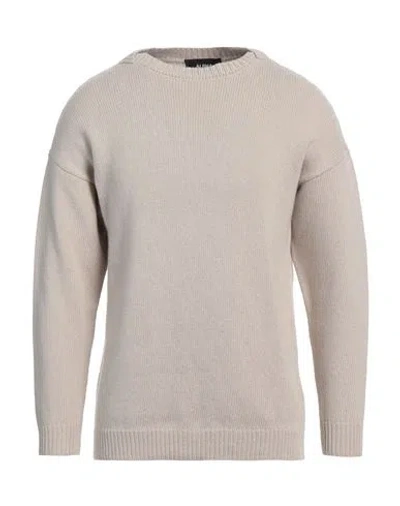Alpha Studio Man Sweater Beige Size 40 Recycled Wool, Viscose, Polyamide, Cashmere