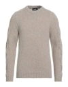 Alpha Studio Man Sweater Beige Size 42 Wool, Recycled Polyamide, Alpaca Wool