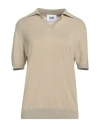 Alpha Studio Man Sweater Beige Size 44 Cotton